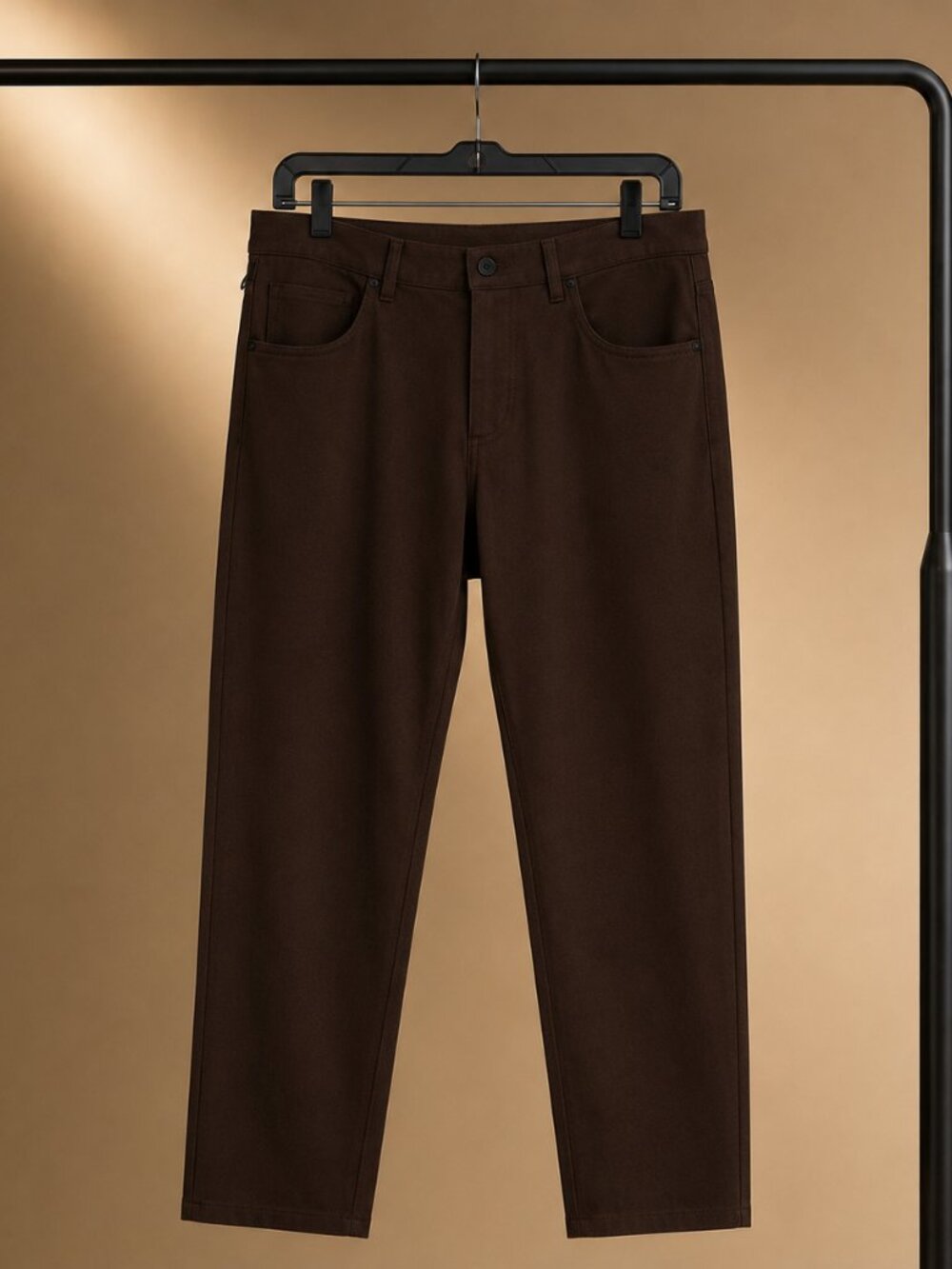 Alo Yoga Performance Stretch Pants Brown 36R Athletic Travel Golf
